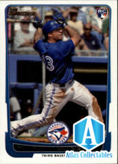 2012 Bowman Baseball #191 Brett Lawrie RC Toronto Blue Jays